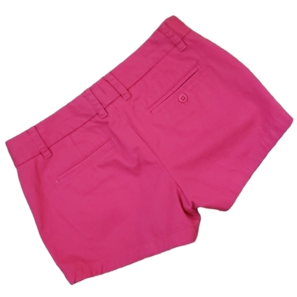 J. Crew~Woman Size 4~Pink Chino Broken-in Shorts 100% Cotton. - Picture 6 of 10